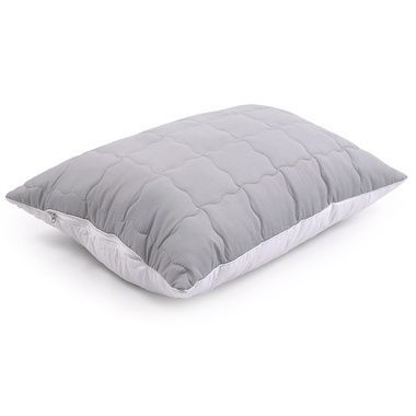 Подушка РУНО Grey White, Сірий, 50х70 см.