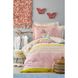 Постільна білизна Karaca Home - Arlina pembe 2019-2 рожевий, Полуторний, 180х240 см., 160х220 см., 50х70 см.