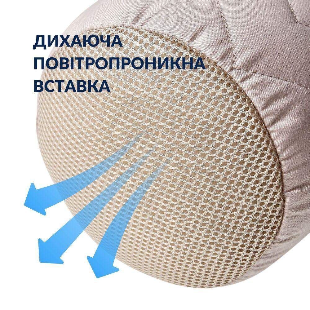 Подушка IDEIA NORDIC валик беж, Бежевий, 15х40 см., 400 г.