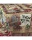 Скатертина Прованс Wooden, Червоний, 134х140 см., Прямокутні