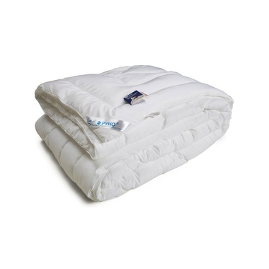 Одеяло РУНО Искусственный лебяжий пух Белый 140х205 см.