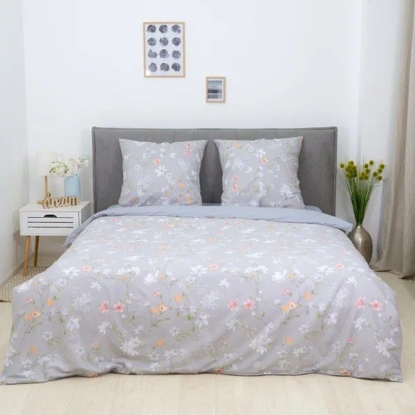 Постільна білизна Viluta Сатин Twill 816, Двоспальний, 200х220 см., 175х210 см., 1, 70х70 см., 2
