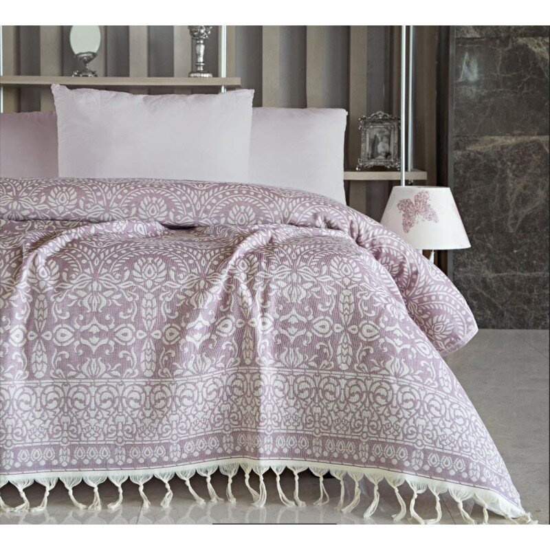 Покривало Irya - Kerry lilac ліловий, 240х250 см., Двоспальний, Двоспальний євро