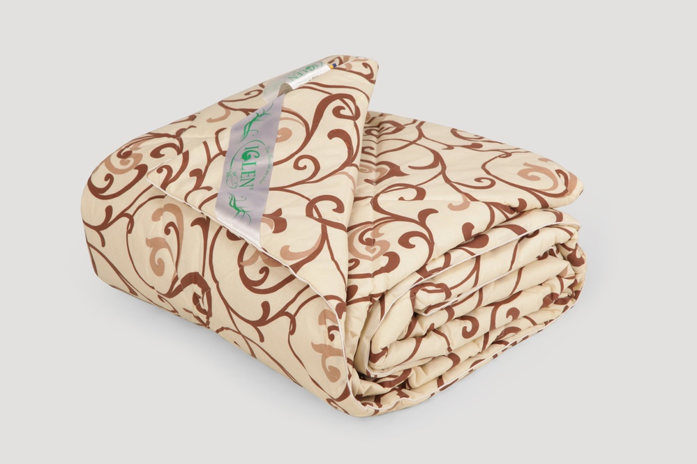 Одеяло стеганое гипоалергенное в бязи (хлопок), с кантом