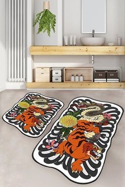Килимки для ванної кімнати Chilai Home WILD ANIMALS DJT 2LI , Коричневий