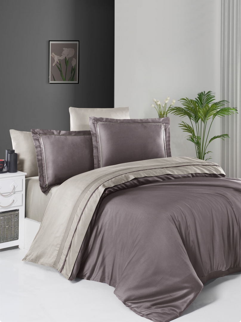 Постільна білизна First Choice lilac/beige