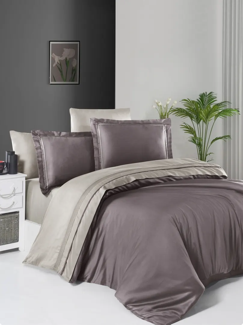 Постільна білизна First Choice lilac/beige