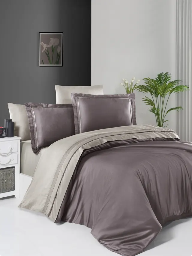 Постільна білизна First Choice lilac/beige