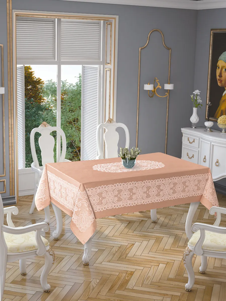 Скатертина Tropik home Priencly Cappucino 5698-3