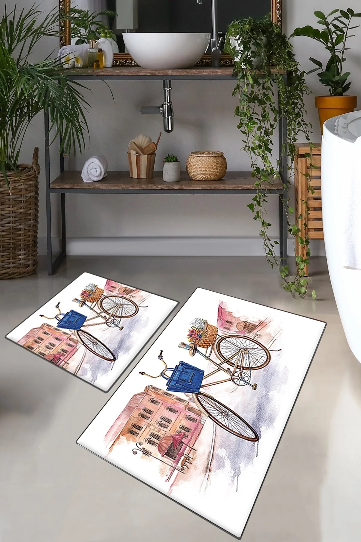 Килимки для ванної кімнати Chilai Home DANCE STREET DJT 2LI