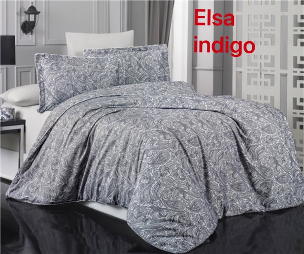 Постільна білизна Altinbasak elsa indigo