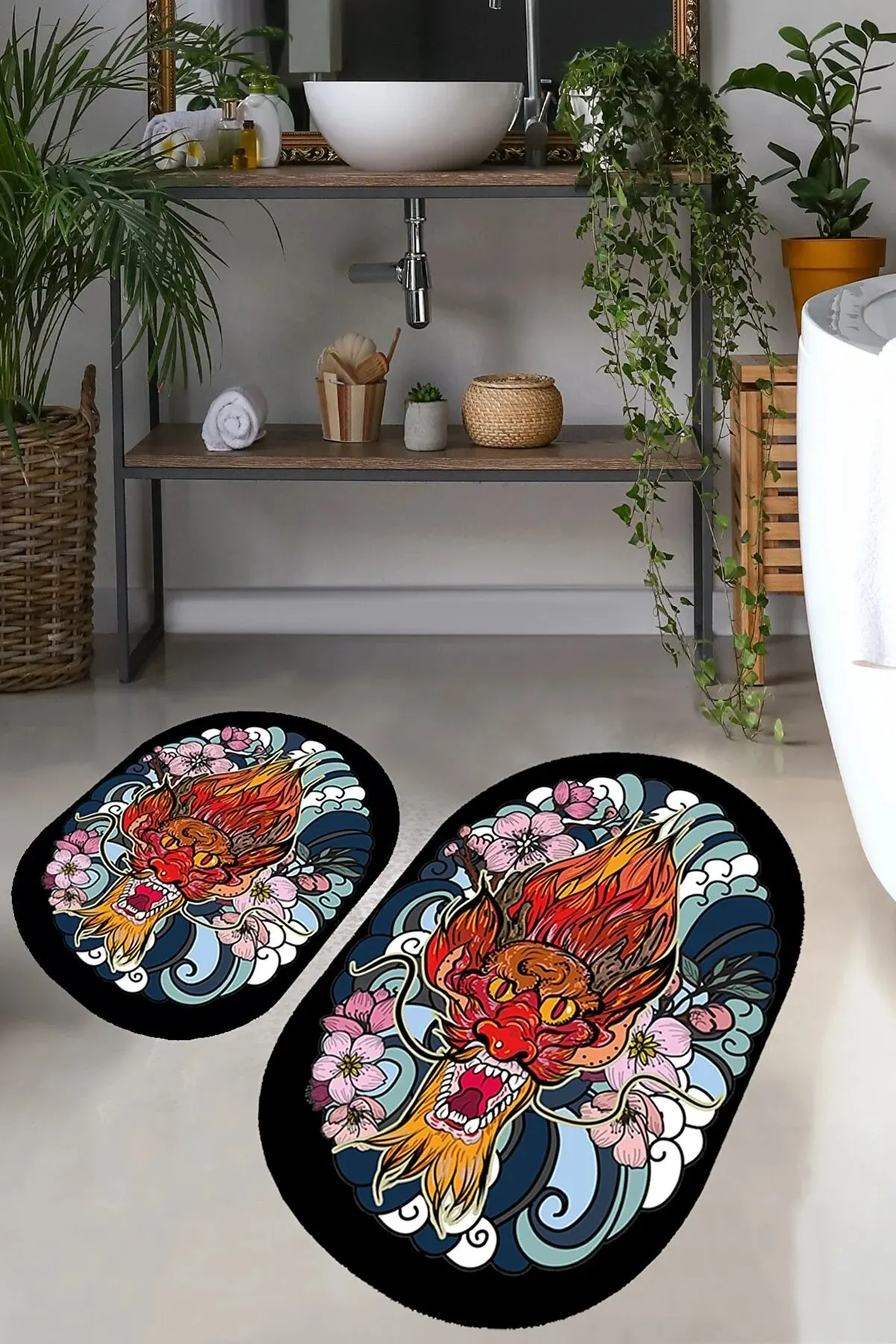 Килимки для ванної кімнати Chilai Home LAKINGO DJT 2LI