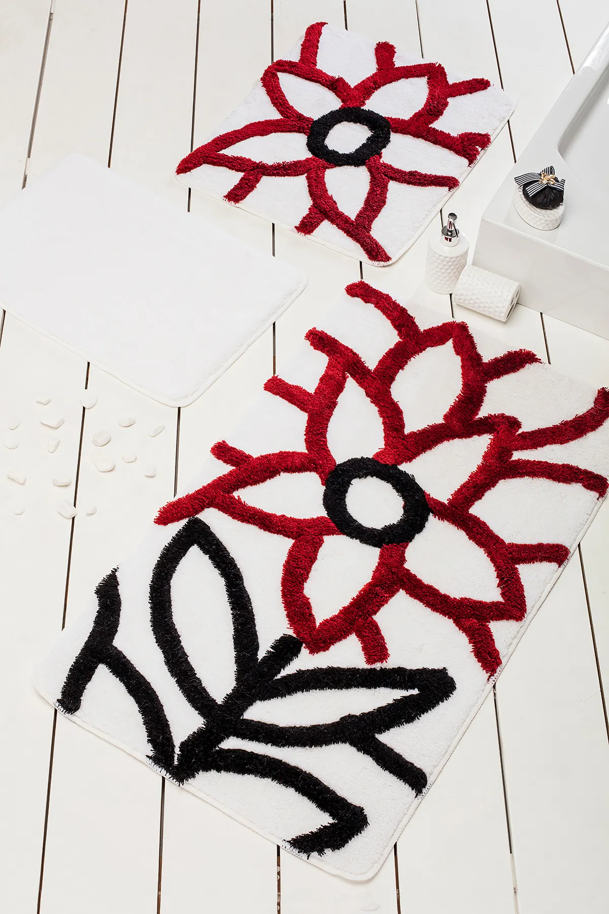 Килимок для ванни Chilai Home Naturel Red