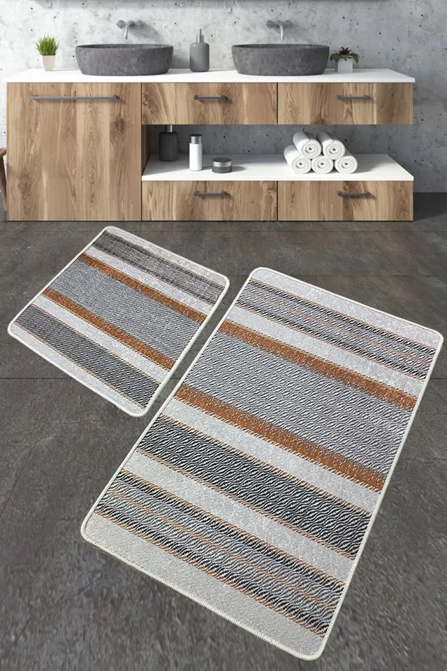 Коврик Chilai Home BENVER BANYO HALISI DJT 2Lİ