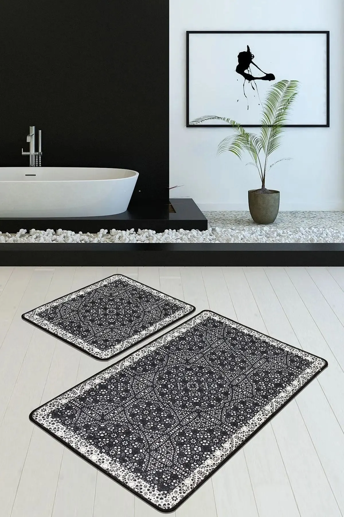 Килимки для ванної кімнати Chilai Home PAISLEY DJT 2LI