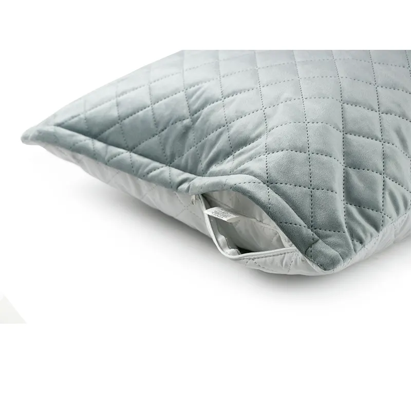 Чохол на подушку РУНО Dark Grey ромб