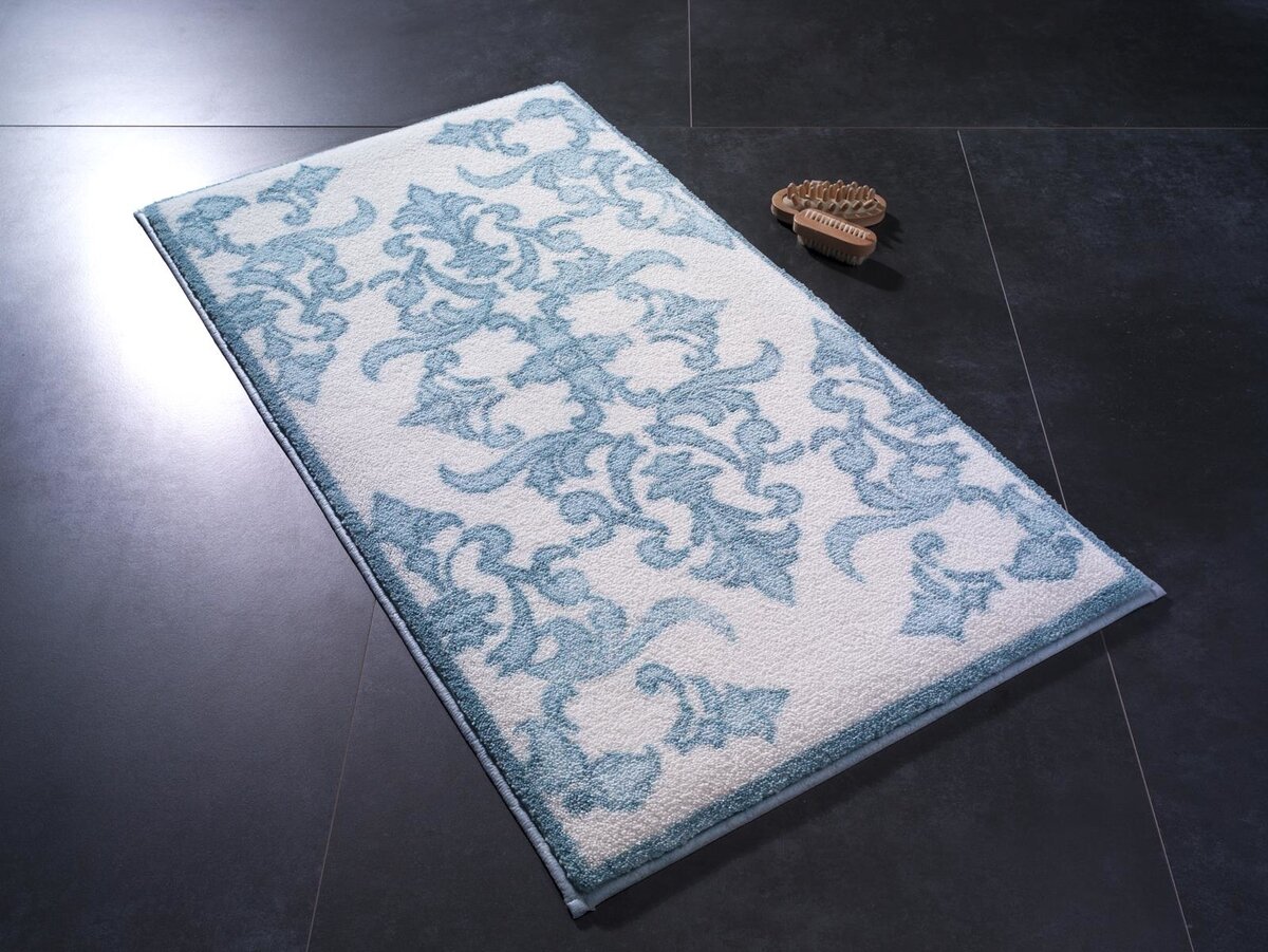 Коврик для ванни Confetti Shabby damask mavi 50*57