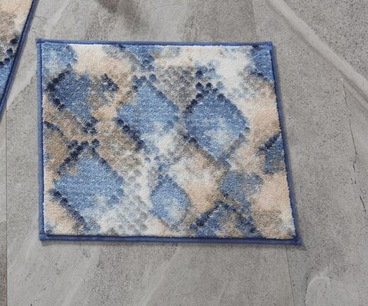 Килим для ванної Confetti Snakeskin Mavi 50x57