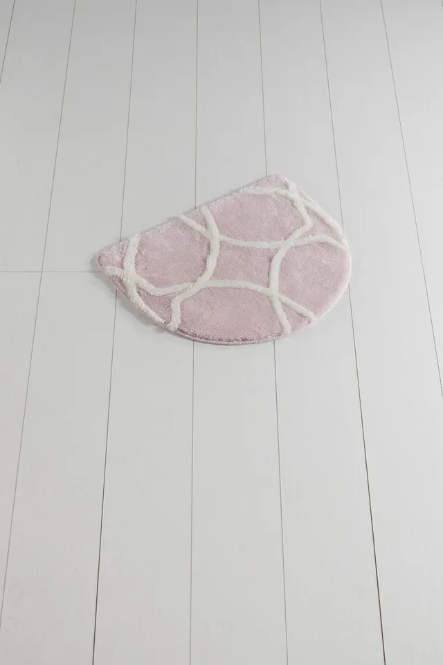 Килимок для ванної кімнати Chilai Home Bonne Oval Pink 50х60