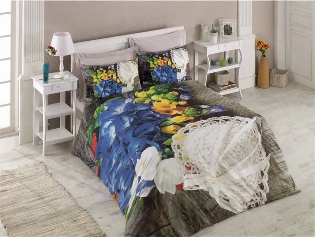 Постільна Білизна Cotton box FRILLY BEJ