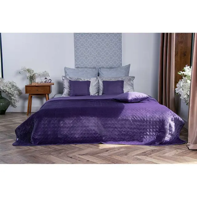 Покривало стьобане Руно Violet