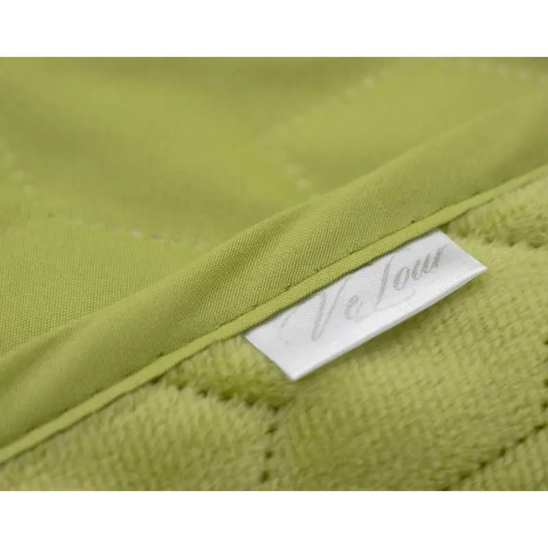 Покривало стьобане Руно Green banana