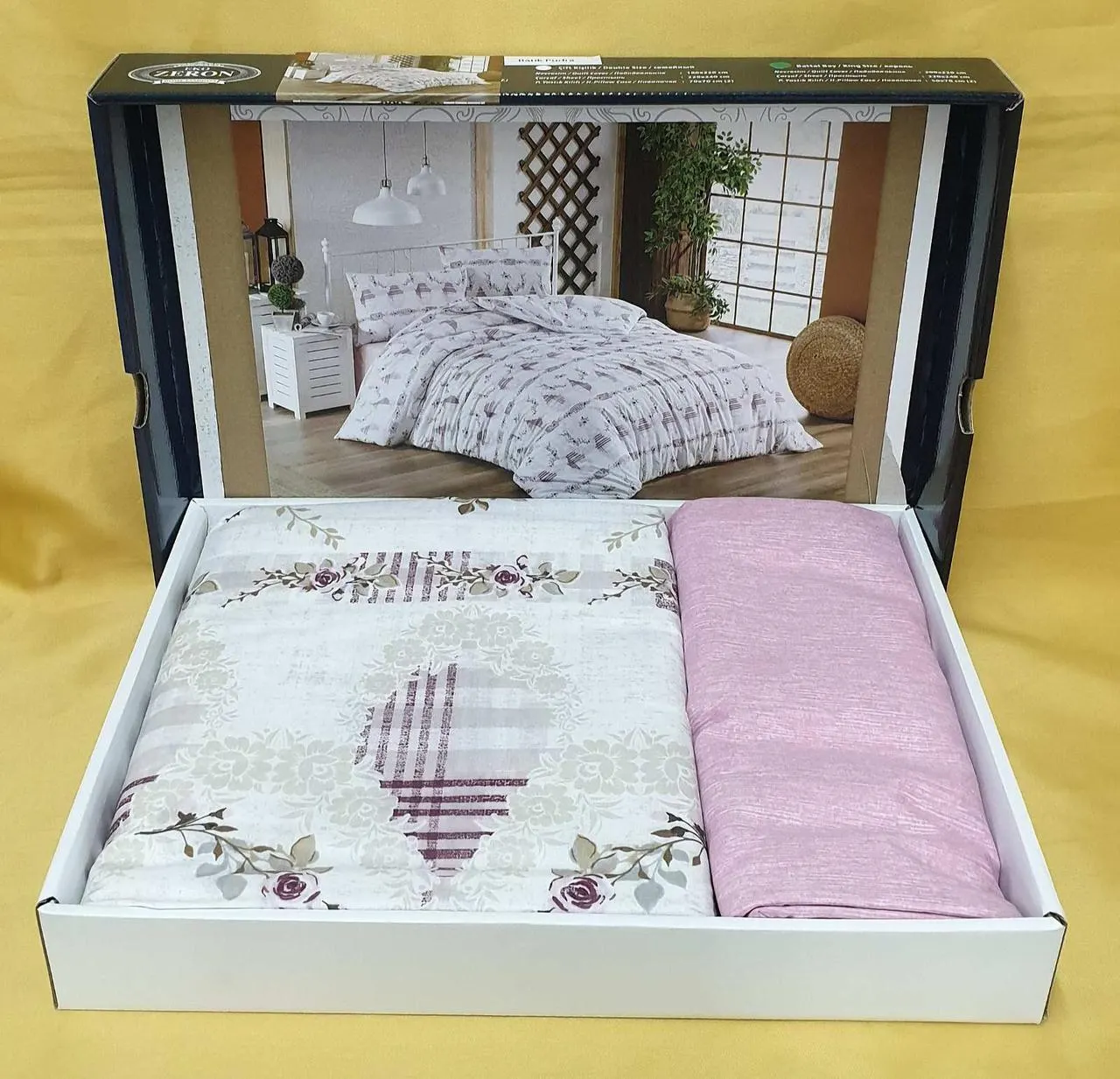 Постільна білизна ZERON EKO модель BATIK PUDRA
