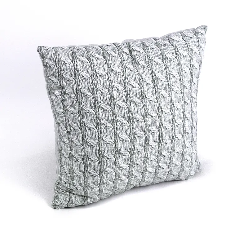 Подушка декоративна РУНО Grey Braid