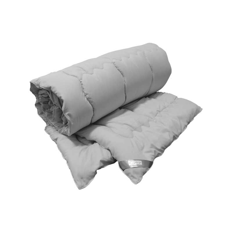 Ковдра РУНО GREY Сірий 140х205 см.