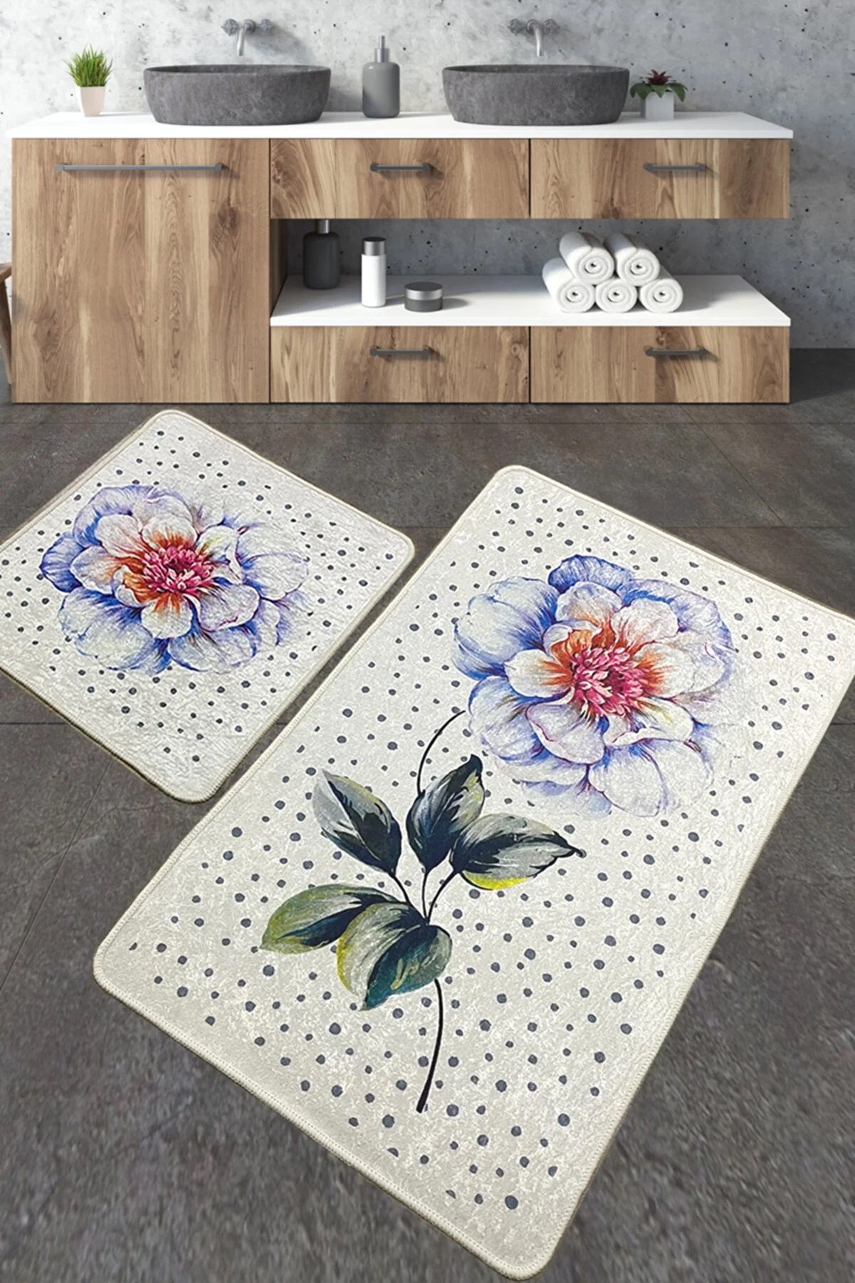Коврик Chilai Home JADE BANYO HALISI DJT 2Lİ