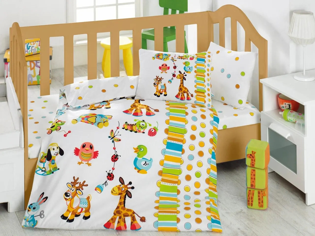 Постільна білизна в ліжечко Cotton box Oyun Bahcesi