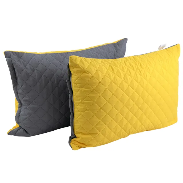 Чохол на подушку РУНО Yellow Grey