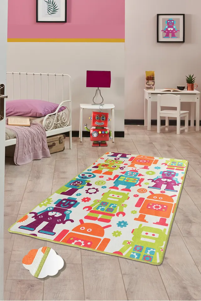 Дитячий килимок Chilai Home ROBOT RENKLI 100х160 см.