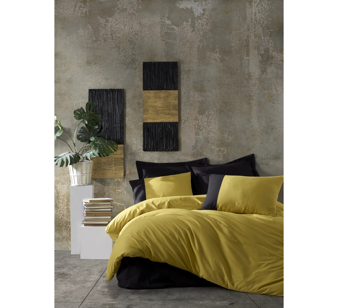 Постільна білизна Cotton Box Plain Hardal Siyah