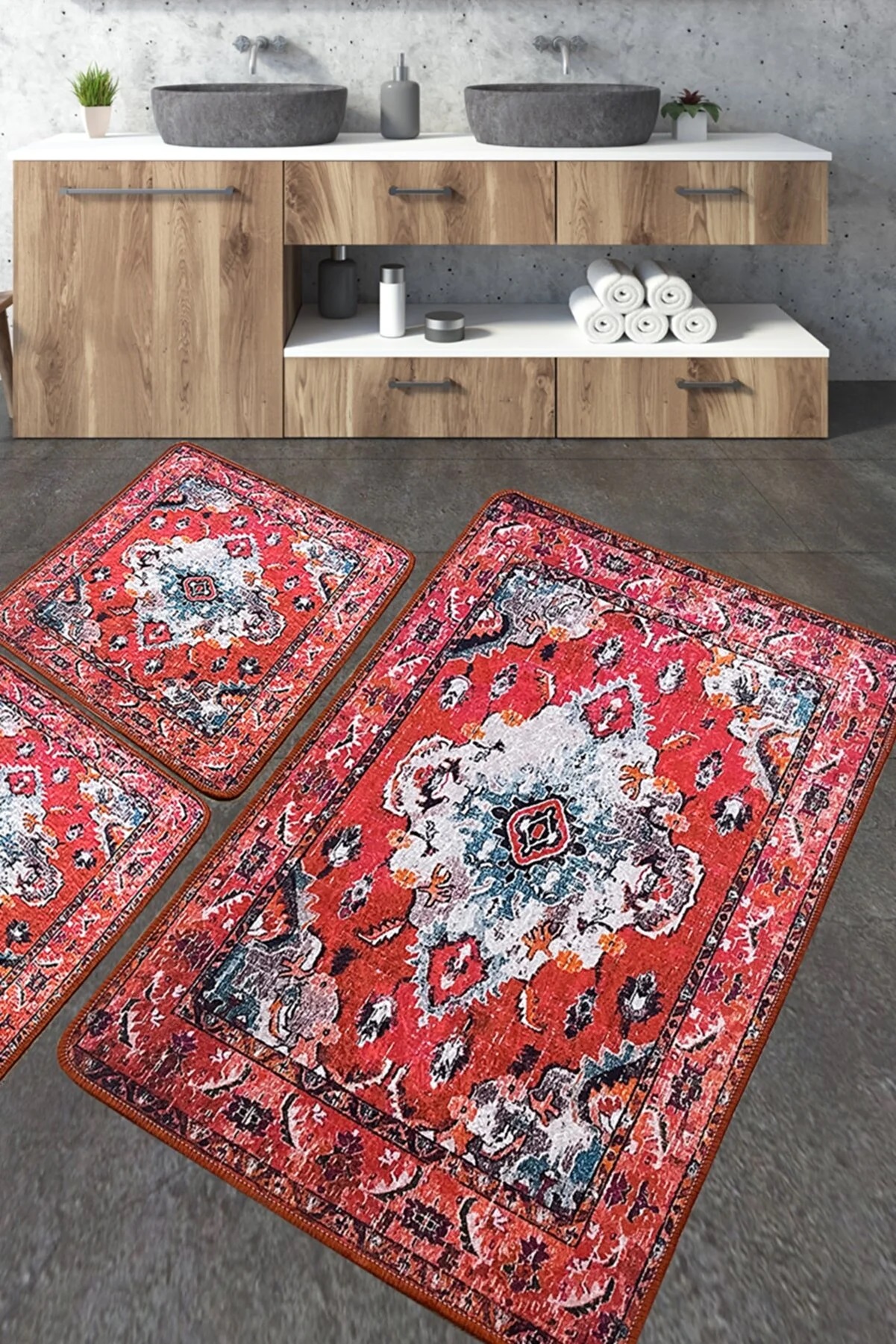 Коврик Chilai Home AUTHENTIC BANYO HALISI DJT 2Lİ