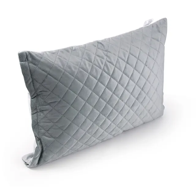 Чохол на подушку РУНО Dark Grey ромб
